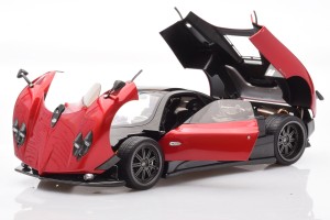 850406001  Pagani Zonda F Rosso Monza Almost Real 1/18 2