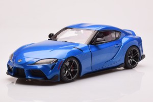 S1809003  Toyota GR Supra Blue Solido 1/18