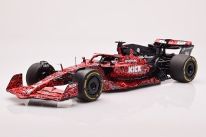 S1810203  F1 Alfa Romeo C42 Team X Bodgie Art Car Black 2023 Solido 1/18