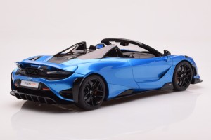GT886  McLaren 765LT Spider Blue GT Spirit 1/18 2