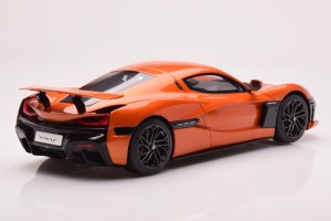 GT880  Rimac Nevera Orange GT Spirit 1/18 2