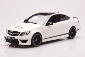 GT899  Mercedes C63 AMG W204 Edition 507 White GT Spirit 1/18