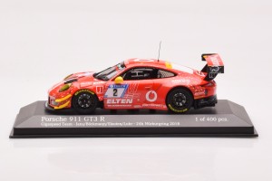 410186702  Porsche 911 991.2 GT3 R n2 Gigaspeed Team Jans Bockmann Slooten Luhr 24h Nurburgring Minichamps 1/43