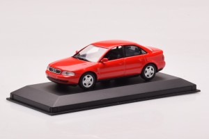 IND13004  Audi A4 B5 Jaipur Red Minichamps 1/43 2