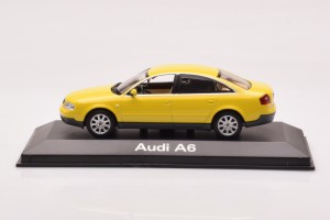 IND47004  Audi A6 C5 Sedan Yellow Minichamps 1/43