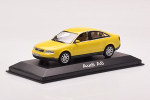 IND47004  Audi A6 C5 Sedan Yellow Minichamps 1/43 2