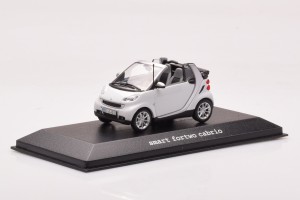Q0022562V001C82Q00  Smart Fortwo Cabrio Crystal White Minichamps 1/43 2