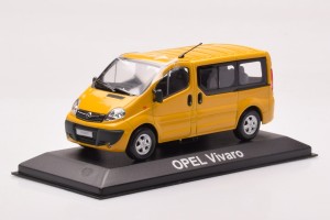 90399696  Opel Vivaro Minibus Yellow Minichamps 1/43 2