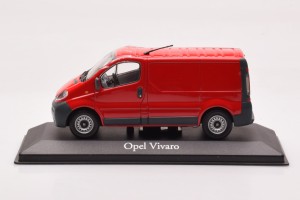Opel Vivaro Van Red Dealer Edition Minichamps 1/43