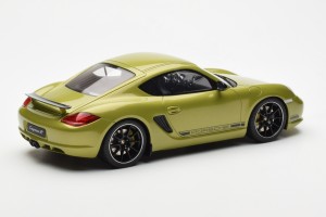 GT425  Porsche Cayman R Peridot Metallic GT Spirit 1/18 2