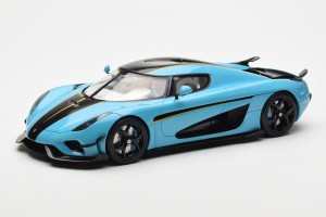 GT881  Koenigsegg Regera Baby Blue GT Spirit 1/18
