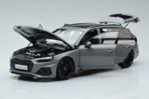 VAKW 0401  Audi RS4 B9 Avant Nardo Gray Kilo Works 1/18 2