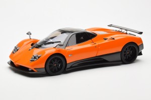850409001  Pagani Zonda F Arancio St Tropez Almost Real 1/18