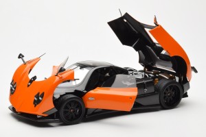 850409001  Pagani Zonda F Arancio St Tropez Almost Real 1/18 2