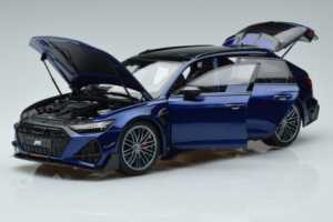 Audi RS6 C8 ABT RS-R Navarra Blue Polar Master 1/18 2