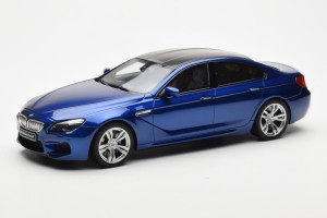 GT184  BMW M6 Gran Coupe Blue GT Spirit 1/18