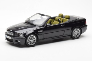 80430024431  BMW M3 E46 Cabrio Black Kyosho 1/18