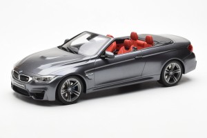 GT081  BMW M4 F83 Cabriolet Grey GT Spirit 1/18