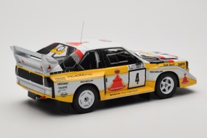 18RMC161A  Audi Sport Quattro S1 E2 n4 S Blomqvist Rally 1000 Lakes 1985 IXO 1/18 2