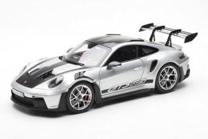 187366  Porsche 911 992 GT3 Weissach Pack GT Silver Metallic Norev 1/18
