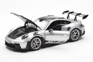 187366  Porsche 911 992 GT3 Weissach Pack GT Silver Metallic Norev 1/18 2