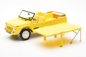181801  Citroen Mehari Plage Yellow Norev 1/18 2