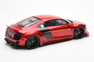 GT892  Audi R8 LBWK Liberty Walk Candy Red GT Spirit 1/18 2