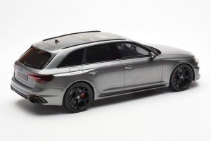 GT456  Audi RS4 Avant Competition Daytona Grey GT Spirit 1/18 2