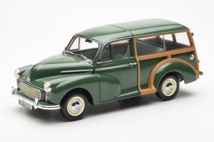 150137011  Morris Minor Traveller Green Minichamps 1/18