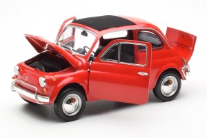 153121603  Fiat 500L Red Minichamps 1/18 2