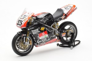122031255  Ducati 998RS WSB Regis Laconi Team Caracchi NCR Nortel Networks Minichamps 1/12 2