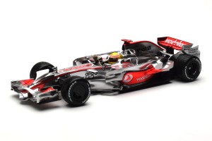 533081832  F1 Vodafone McLaren Mercedes MP4/23 Lewis Hamilton World Champion 2008 Brazil GP Minichamps 1/18