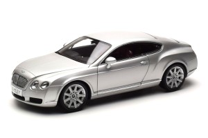 100139021  Bentley Continental GT Silver Minichamps 1/18