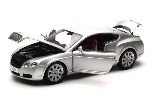 100139021  Bentley Continental GT Silver Minichamps 1/18 2