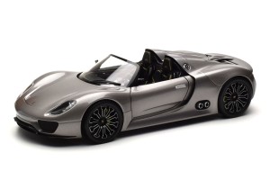 WAP0211910B  Porsche 918 Spyder Grey Metallic Minichamps 1/18