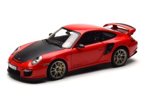 WAP0210030B  Porsche 911 997 GT2 RS Red & Black Hood Minichamps 1/18