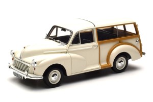 150137010  Morris Minor Traveller White Minichamps 1/18