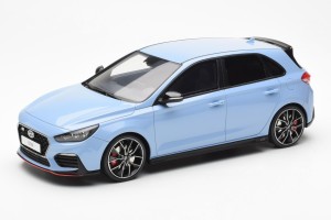 OT425  Hyundai i30 N Light Blue Otto 1/18