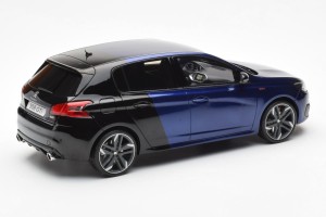 OT922  Peugeot 308 GTI Blue Magnetic Black Otto 1/18 2