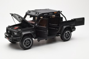 860525  Mercedes Brabus G800 Adventure XLP Night Black Magno Almost Real 1/18 2
