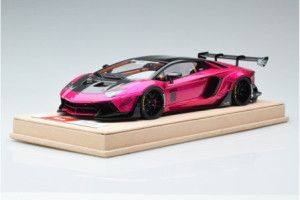 Lamborghini Aventador Liberty Walk 2.0 Flash Pink LBWK 1/18