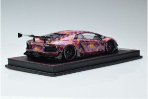 Lamborghini Aventador LP700-4 Liberty Walk 2.0 Louis Vuitton VV Model 1/18 2