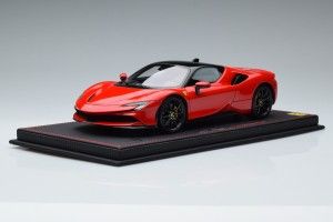 P18180A4  Ferrari SF90 Stradale Rosso Corsa BBR 1/18