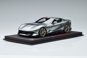 P18207A1  Ferrari 812 Competizione Coburn Grey BBR 1/18