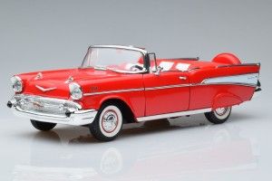 92108  Chevrolet Bel Air Red Road Legends 1/18