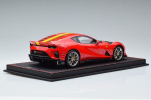 P18207BR  Ferrari 812 Competizione 2021 Rosso Corsa 322 BBR 1/18 2