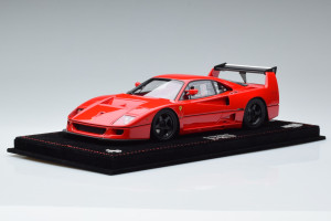 P18139N  Ferrari F40 LM Two Light Rosso Corsa 322 BBR 1/18