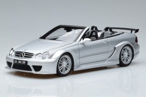 B66962272  Mercedes CLK DTM AMG Cabrio Silver Kyosho 1/18