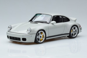 880204  Porsche 911 964 RUF SCR Chalk Grey Almost Real 1/18
