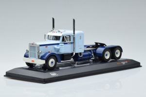 TR133.22  Peterbilt 350 Blue IXO 1/43